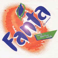 Vår stolthet - Fanta-logoen =)